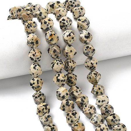 Natural Dalmatian Jasper Beads Strands G-C267-B21-1