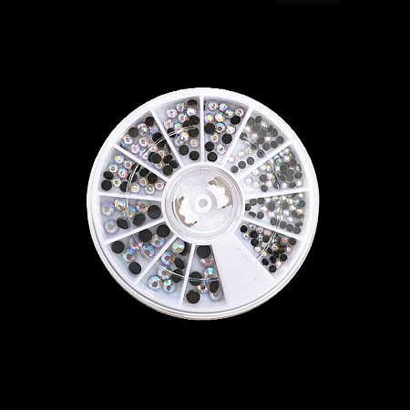 Flat Back Rhinestone Cabochons MRMJ-Q032-015S-1