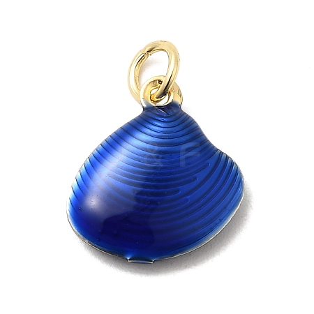 Brass Enamel Charms KK-A268-08G-04-1