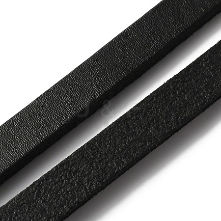 Flat Cowhide Leather Cord WL-WH0003-18A-01-1