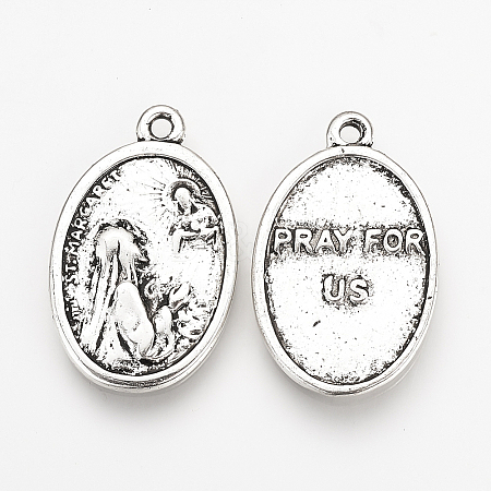 Tibetan Style Alloy Pendants LS-X-TIBE-Q078-09AS-RS-1
