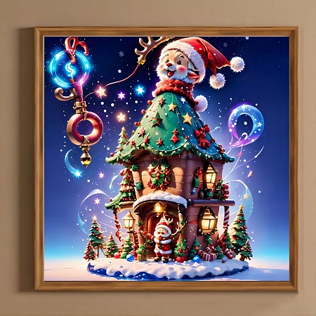 Christmas Series DIY Diamond Painting Kit DIY-B078-13-1