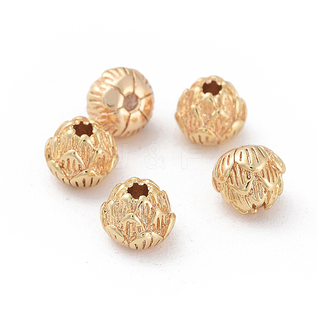 Brass Spacer Beads X-KK-Q735-121G-1