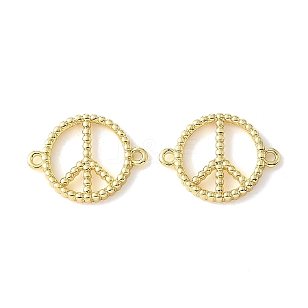 Brass Connector Charms KK-CBA9CBD-01G-1