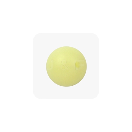 Luminous Glow in the Dark Round Silicone Beads PW-WGB50F5-14-1