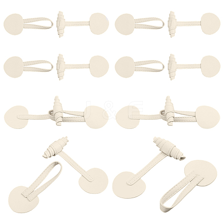 Leather Toggle Buckles FIND-WH0199-469C-1