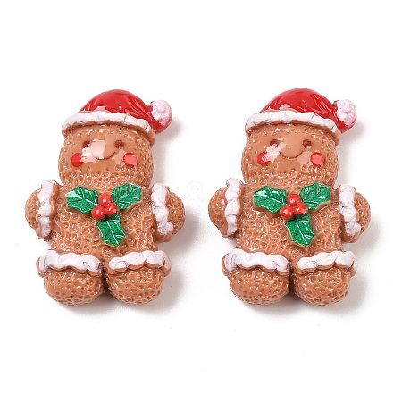 Christmas Opaque Resin Cabochons LS-CRES-Z015-01B-1