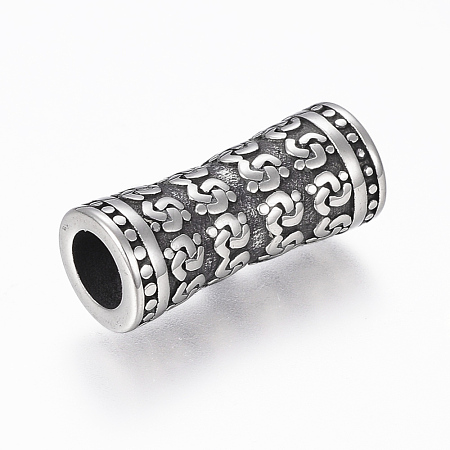 304 Stainless Steel Magnetic Clasps with Glue-in Ends STAS-F130-41AS-1