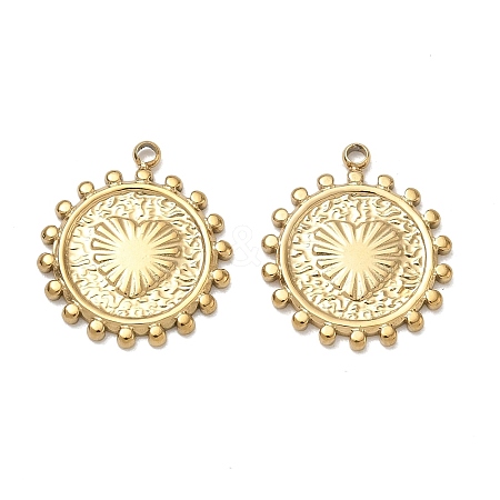 304 Stainless Steel Pendants SA-CBAF1D5-01G-F-1