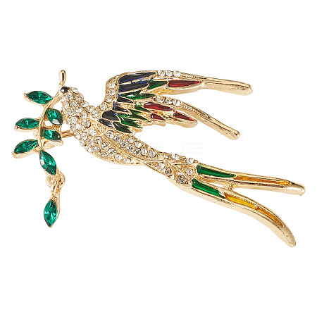 Rhinestone Enamel Pins JEWB-TADJ0001-03A-1