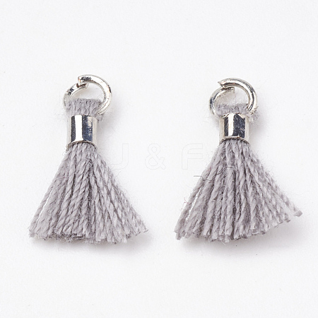 Polycotton(Polyester Cotton) Tassel Pendant Decorations FIND-S275-02P-1