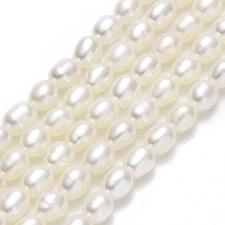 Natural Cultured Freshwater Pearl Beads Strands PEAR-J006-03A-1