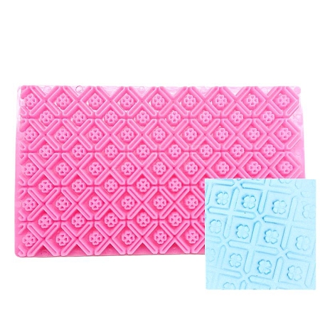 Food Grade Plastic Cookie Printing Moulds LS-DIY-K009-54A-1