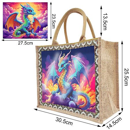 Diamond Painting DIY Hand Bag Kits PW-WG83962-01-1