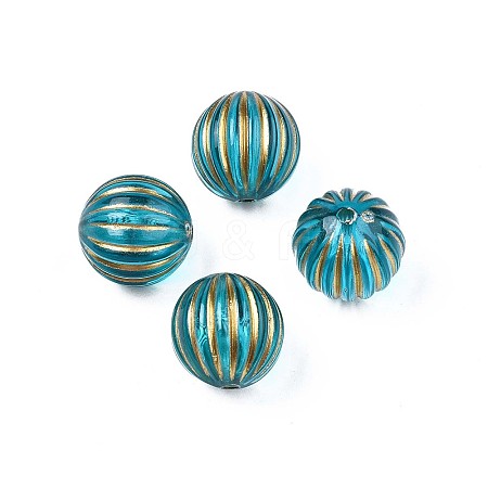 Plating Acrylic Beads X-PACR-N008-014-1