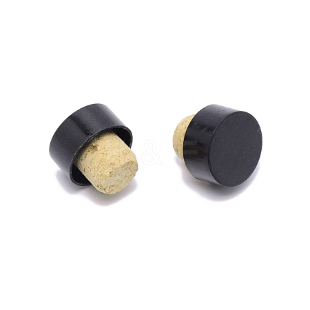 Wood Cork Bottle Stoppers FIND-WH0096-03-1