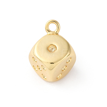 Brass Pendants KK-V016-12G-1