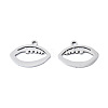 Non-Tarnish 201 Stainless Steel Pendants STAS-T044-252P-2