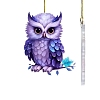 Acrylic Owl Pendant Decorations PW-WGC351F-04-2