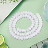 3 Strands Imitation Jade Glass Beads GLAA-PA0001-36B-03-3