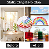 Waterproof PVC Window Stickers DIY-WH20053-13E-5