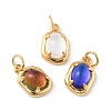 Eco-Friendly Brass Charms KK-H762-03G-1