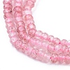 Natural Strawberry Quartz Beads Strands G-R475-007-3