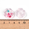 Transparent Acrylic Beads TACR-T028-40C-4