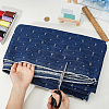 Cotton & Polyester Fabric DIY-WH0591-442-3