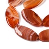 Natural Red Agate Beads Strands G-T138-201-4