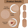 Olycraft 3Pcs 3 Styles Oval MDF Wood Pottery Tools DIY-OC0012-11-5