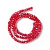 Electroplate Glass Bead Strands LS-EGLA-R015-4mm-20-3