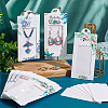   20Pcs 5 Styles Paper Jewelry Display Cards DIY-PH0013-44-3
