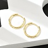 Brass Huggie Hoop Earrings KK-D160-55G-3