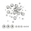 Unicraftale 30Pcs 3 Style 201 Stainless Steel Beads STAS-UN0045-48-1