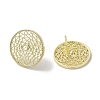 Brass Stud Earring Findings KK-Q793-11G-2