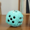 Plush Cloth Dice Pendant Decoration PW-WG78877-02-1