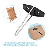 10 Sets Iron & Plastic Photo Frame Bracket ODIS-GO0001-04A-3