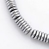 Electroplate Non-magnetic Synthetic Hematite Beads Strands G-J216F-08-1