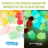 30Pcs 2 Styles Luminous Resin Mushroom Ornament RESI-TA0004-04A-5