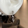 304 Stainless Steel Dangle Stud Earrings FS-WG2B7D5-03-3