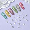 26 Letter Alloy Cabochons MRMJ-R129-97D-6