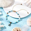 Alloy Charm Bracelets BJEW-JB11721-01-1