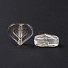 Transparent Plating Acrylic Beads OACR-C013-19-4