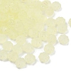 Frosted Transparent Acrylic Beads OACR-P029-03B-03-2