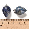 Natural Lapis Lazuli Pendants G-M424-02P-10-2