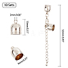 Brass Chain Extender KK-AR0001-14P-NF-2