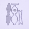 Carbon Steel Cutting Dies Stencils DIY-WH0167-82-1