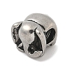 304 Stainless Steel European Beads STAS-S183-04A-AS-1