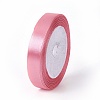 Breast Cancer Pink Awareness Ribbon Making Materials Single Face Satin Ribbon SRIB-Y082-3